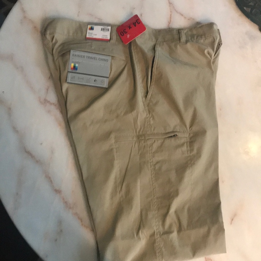 Travel chino pants